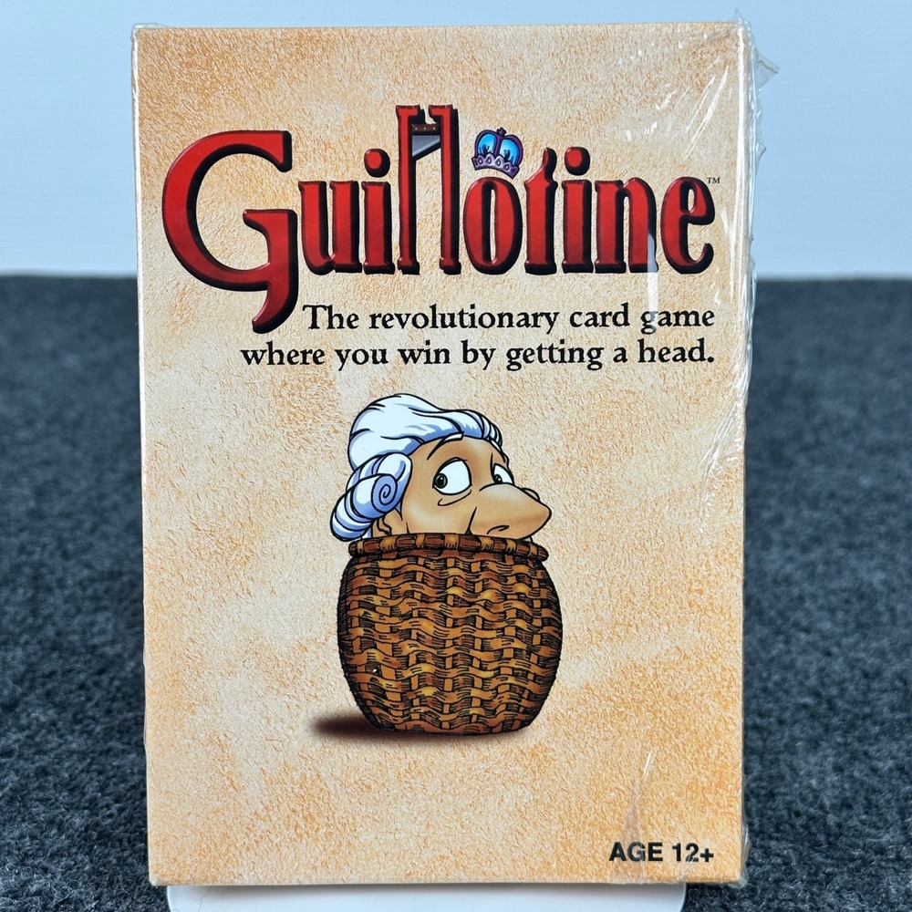 Guillotine Card Game Wizards of the Coast French Revolution 1998 New‎ Sealed